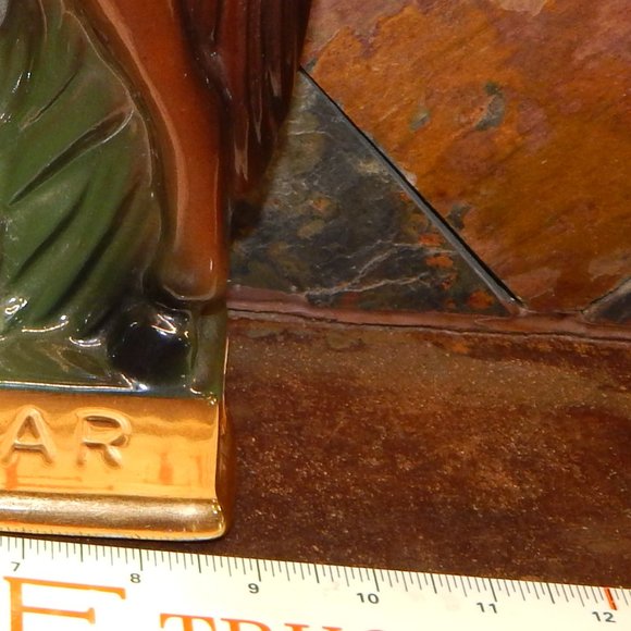 Vintage 1969 Ezra Brooks Man 'O War Horse Decanter - Picture 12 of 12